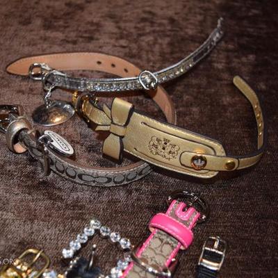 Coach and Juicy Couture Collars 