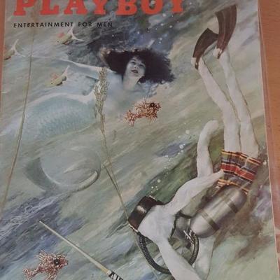 August 1955 Playboy