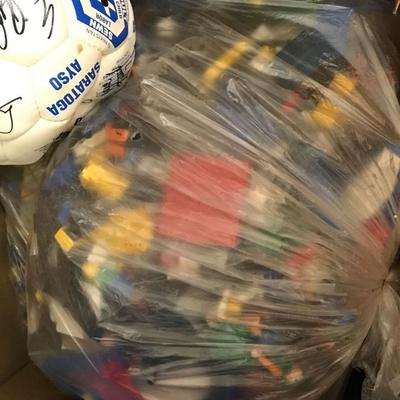 Large bag of vintage legos