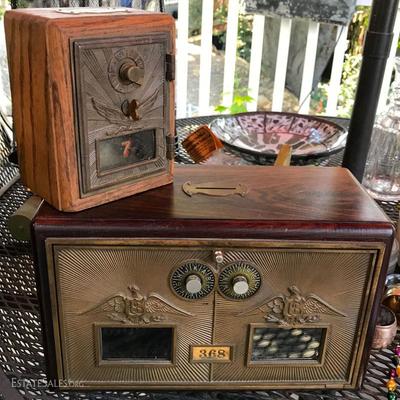 Antique Post Office Box Banks