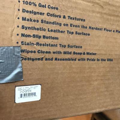 Gelpro Classic Anti-Fatigue Kitchen Comfort Chef Floor Mat, 20x72â€ 2 available, New In Box

