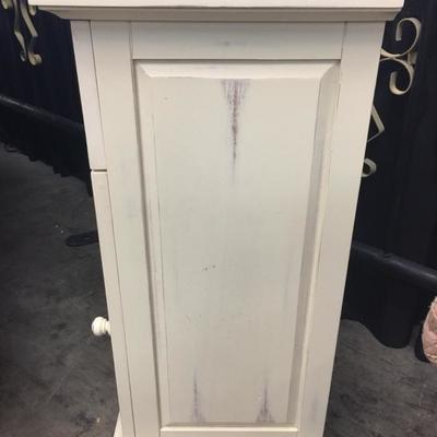 Pier One side table cabinet