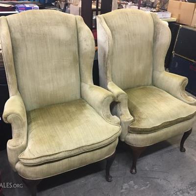 High back chairs