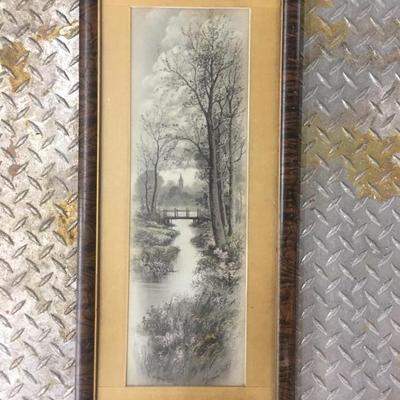 Black and white artwork