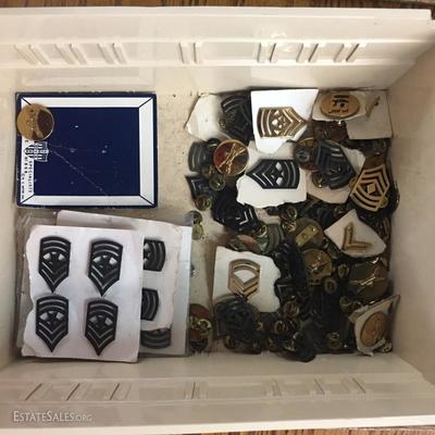 Military pins