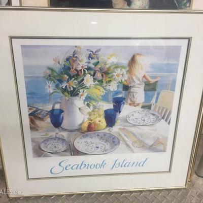 Seaside artwork