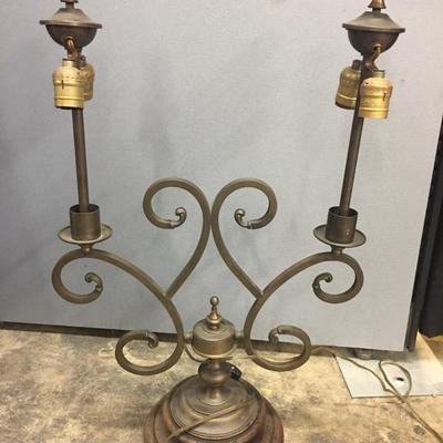 Brass lamp