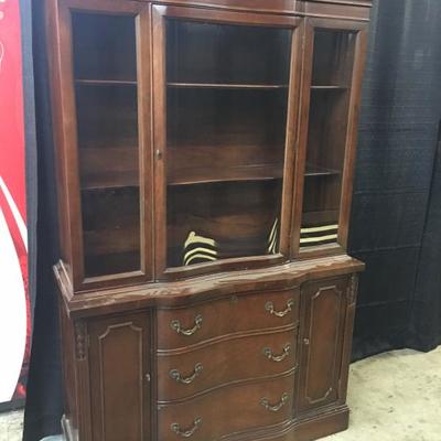 Mahogany hutch