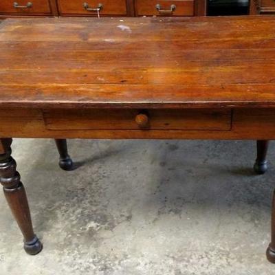 Antique Tradesman Table