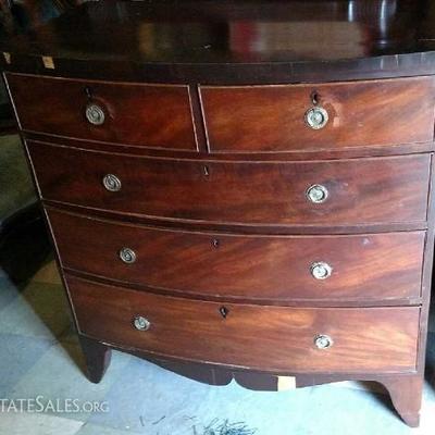 Antique Two over Three Dresser
