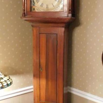 1830's Grandfather Clock from Ayre Mount Estate