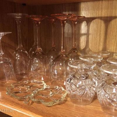 Lead Crystal Snifters/Liquor Glasses, Crystal and Glass Goblets & Glasses, Unique Glass Pieces
