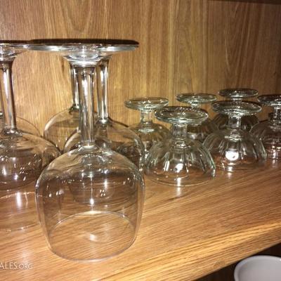 Glass Goblets & Sundae Glasses - attractive yet sturdy enough for daily use