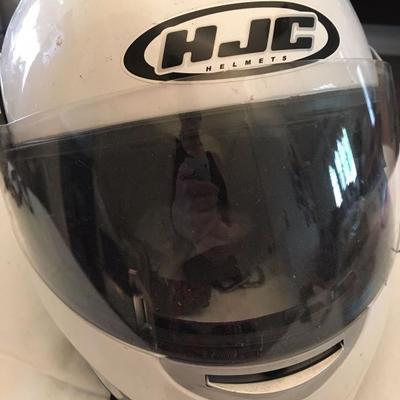 HJC Motorcycle Helmet, size XL + spare visors
