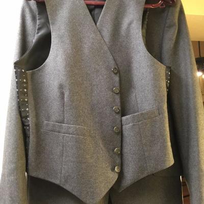 3-pc Wool Suits + Garment Bags