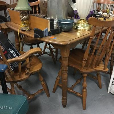 dining room table $225 plus an additional 40% off 
