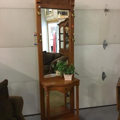 hall tree $125 plus an additional 40% off 