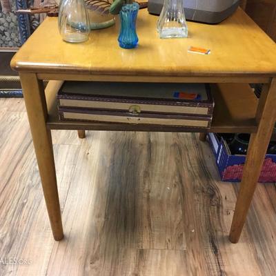 Heyfield Wakefield honey wheat end table $90 plus an additional 40% off 