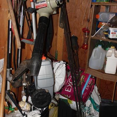 Garage Tools, Blowers, Lawn Care