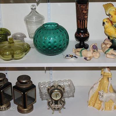 Antique and Vintage Pottery and Glassware