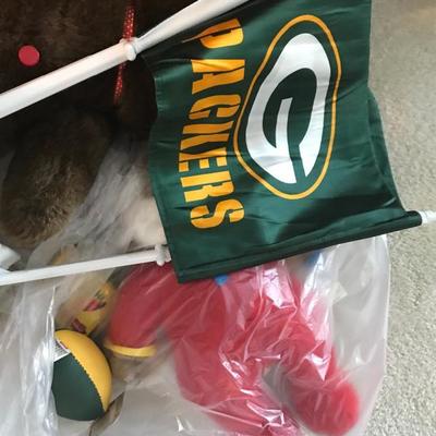 Lots of Green Bay packer items