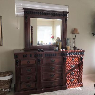 Dresser and Mirror.  Integrity Estate Sales
