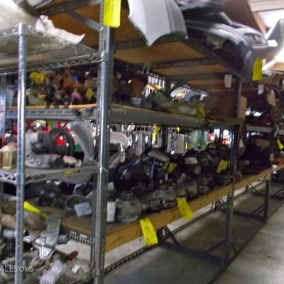 Warehouse of used and vintage auto parts sold as a lot $15,000. Ask for an appointment during sale hours.