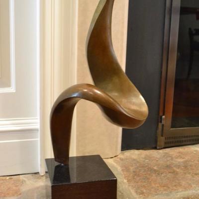 Bonze sculpture signed A. Richard Rosenberg