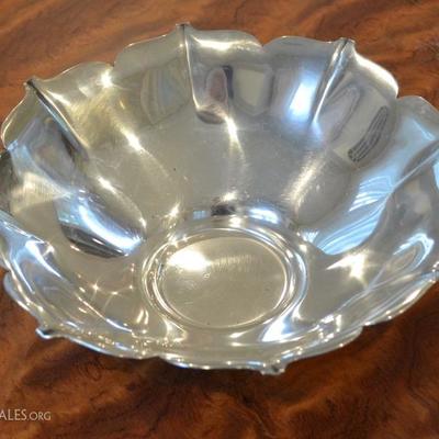 Sterling silver bowl