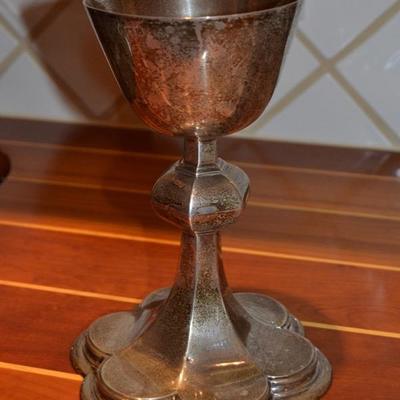 Silverplate chalice
