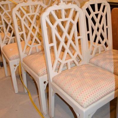 Set of 8 chairs