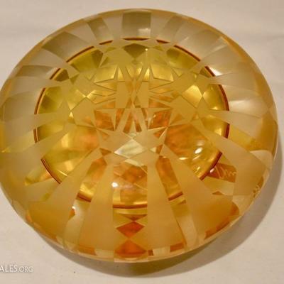 Signed paperweight