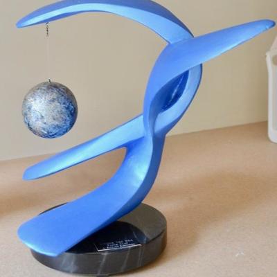 "Under the Sea" Mixed media sculpture by Rosenberg