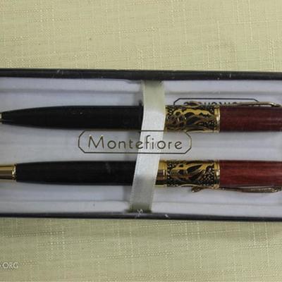 Pair of pens by Montefiore
