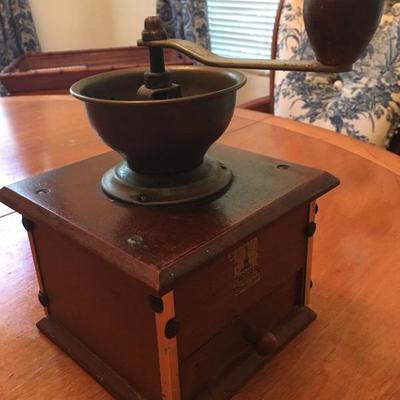 Vintage Crosser coffee grinder
