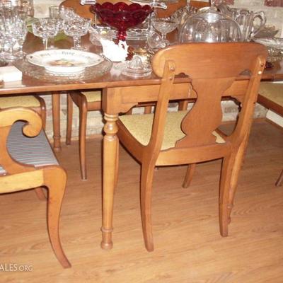 APLE DINING TABLE AND CHAIRS