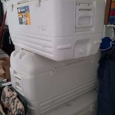 (3) coolers for 266 cans