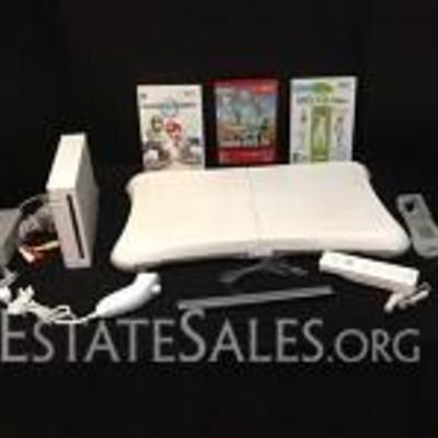 Nintendo Wii With Fit Plus