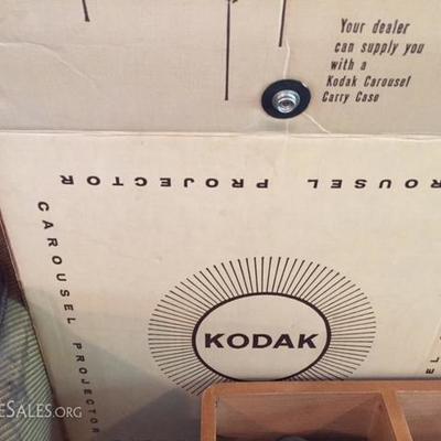 Kodak Carousel Projector.