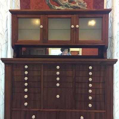 Apothecary Cabinet, most likely a dentists medical cabinet. 