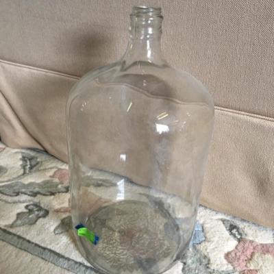 large glass bottle 