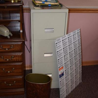 metal file cabinet 