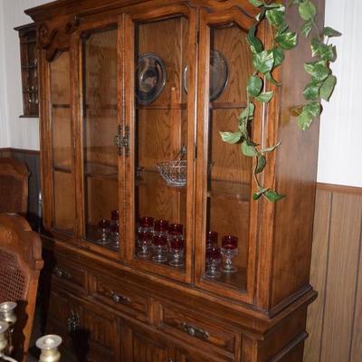 vintage china cabinet 