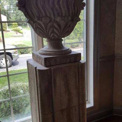 indoor/outdoor cement vase
