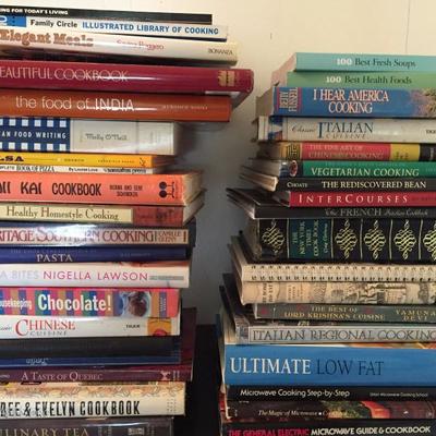 Over a thousand books.