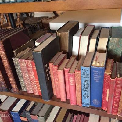 Over a thousand books.