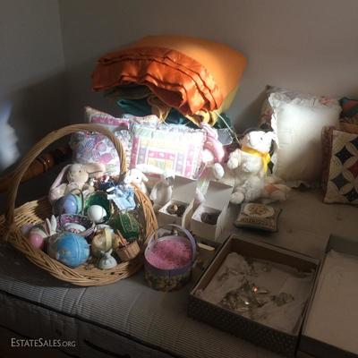 Don't forget about Easter. Lots of bunnies, large and small.