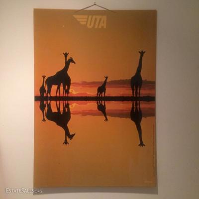 African airlines poster