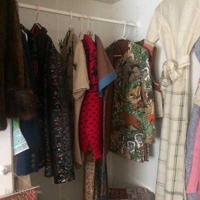 Some sweaters and other vintage clothes