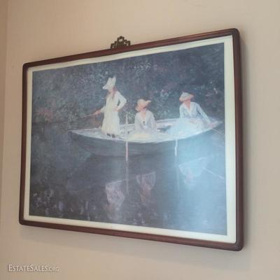 Nicely framed Renoir print
